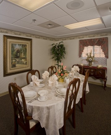 The Laurels of Charlottesville: Private Dining Room